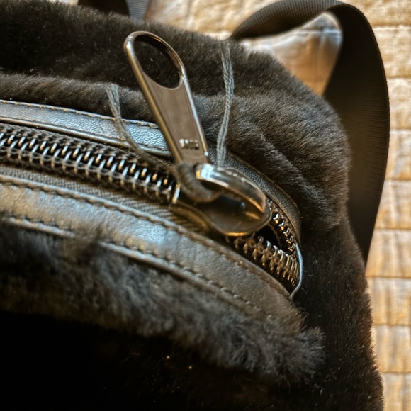 Alexander wang mini black fur backpack - Picture 5 of 6
